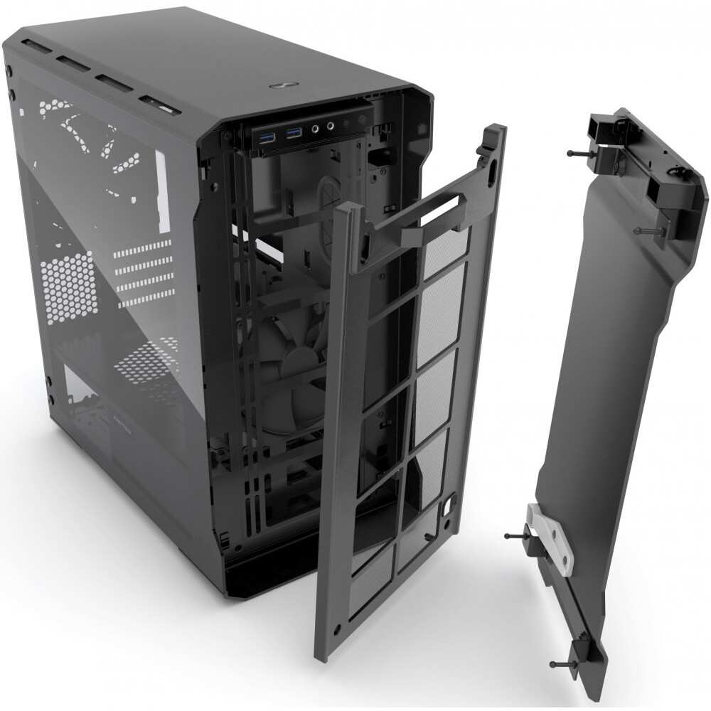 Boîtier Phanteks Enthoo Evolv mATX Tempered Glass Satin Black - PH-ES314ETG_BK - photo 10