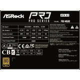 Alimentation électrique 850W ASRock PRO PRO-M850G (90-UXR085-GFEAA2)