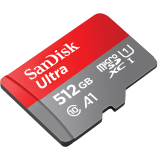 Carte mémoire 512GB MicroSD SanDisk Ultra (SDSQUAC-512G-GN6FA)