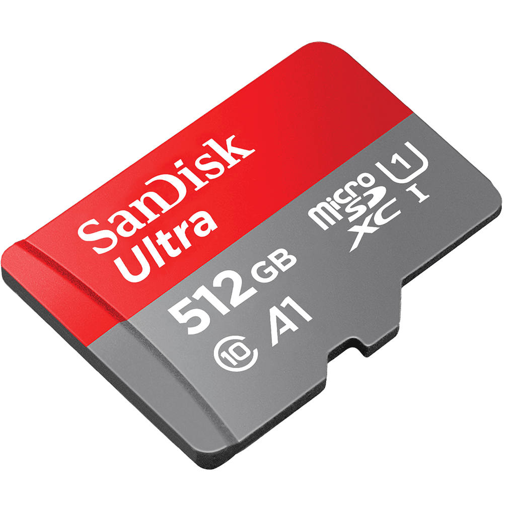 Carte mémoire 512GB MicroSD SanDisk Ultra (SDSQUAC-512G-GN6FA)