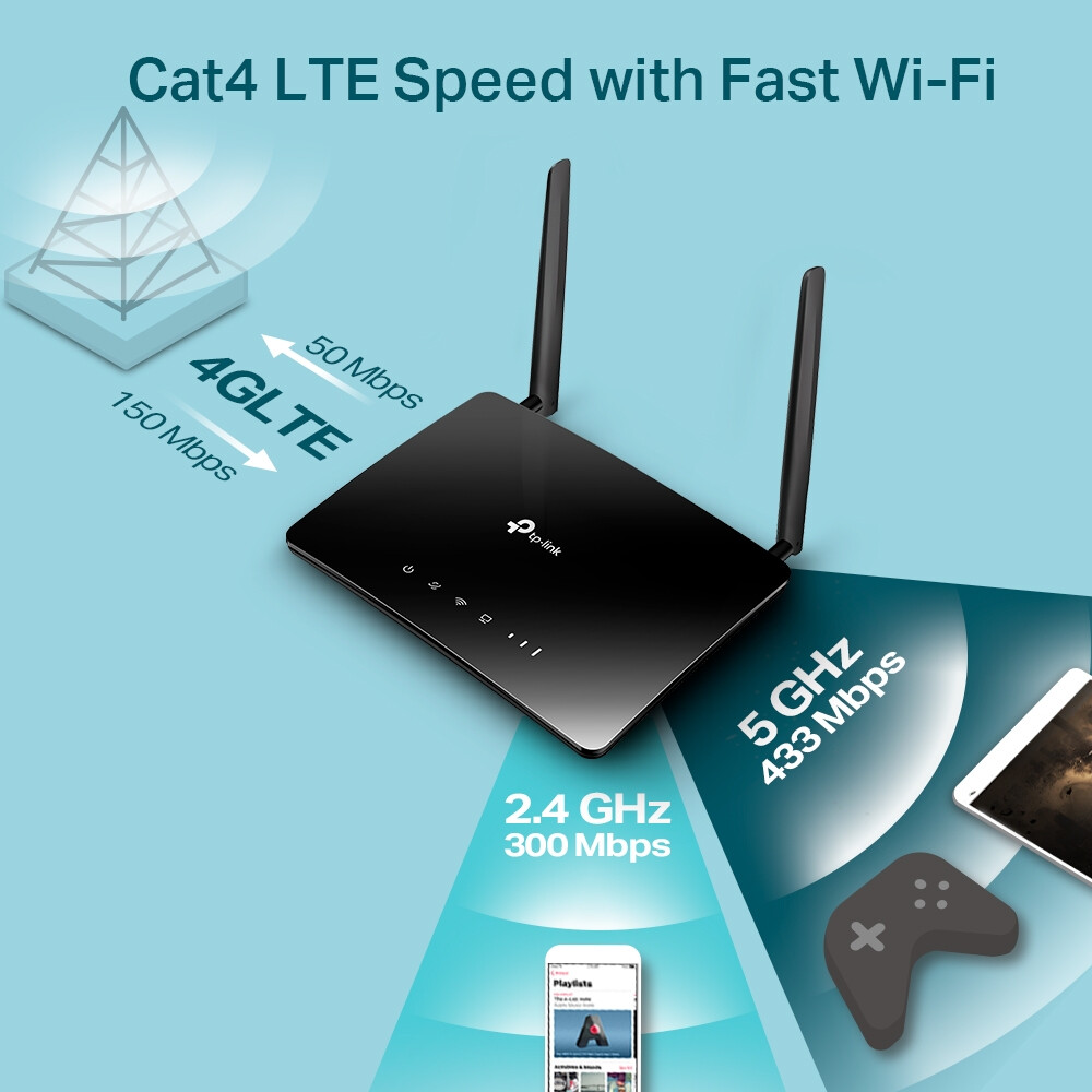 Routeur Wi-Fi (routeur) TP-Link Archer MR202 - photo 6