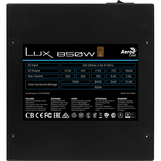 Alimentation électrique Блок питания 111111111111111111 - LUX850 - photo 8