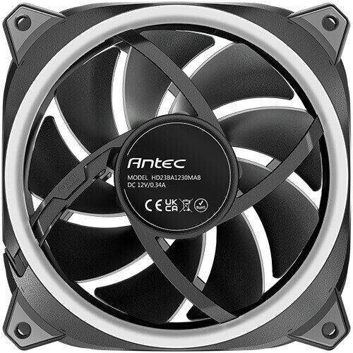 Вентилятор для корпуса Antec Neo Prizm T3 120 ARGB Black (3 pcs) - 0-761345-77773-5 - photo 6