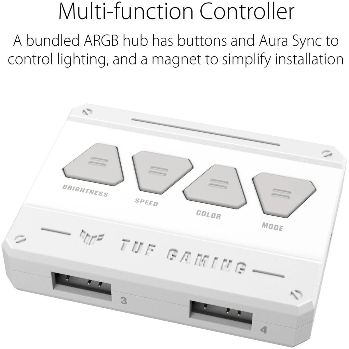 Вентилятор для корпуса ASUS TUF Gaming TF120 ARGB White Edition (3 pcs) - 90DA0033-B09030 - photo 15