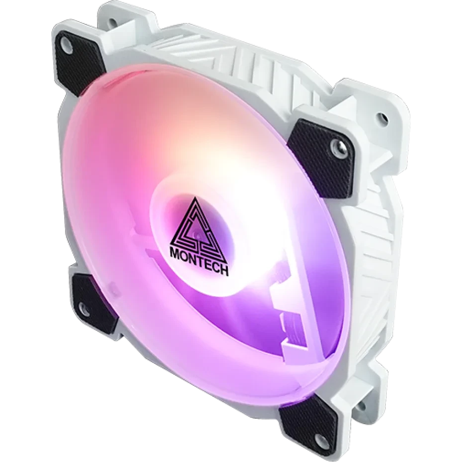 Ventilateur pour boîtier MONTECH Z3 Pro ARGB White (3 pcs) - 4710562742008 - photo 5