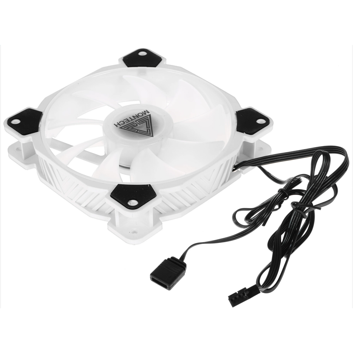 Ventilateur pour boîtier MONTECH Z3 Pro ARGB White (3 pcs) - 4710562742008 - photo 7