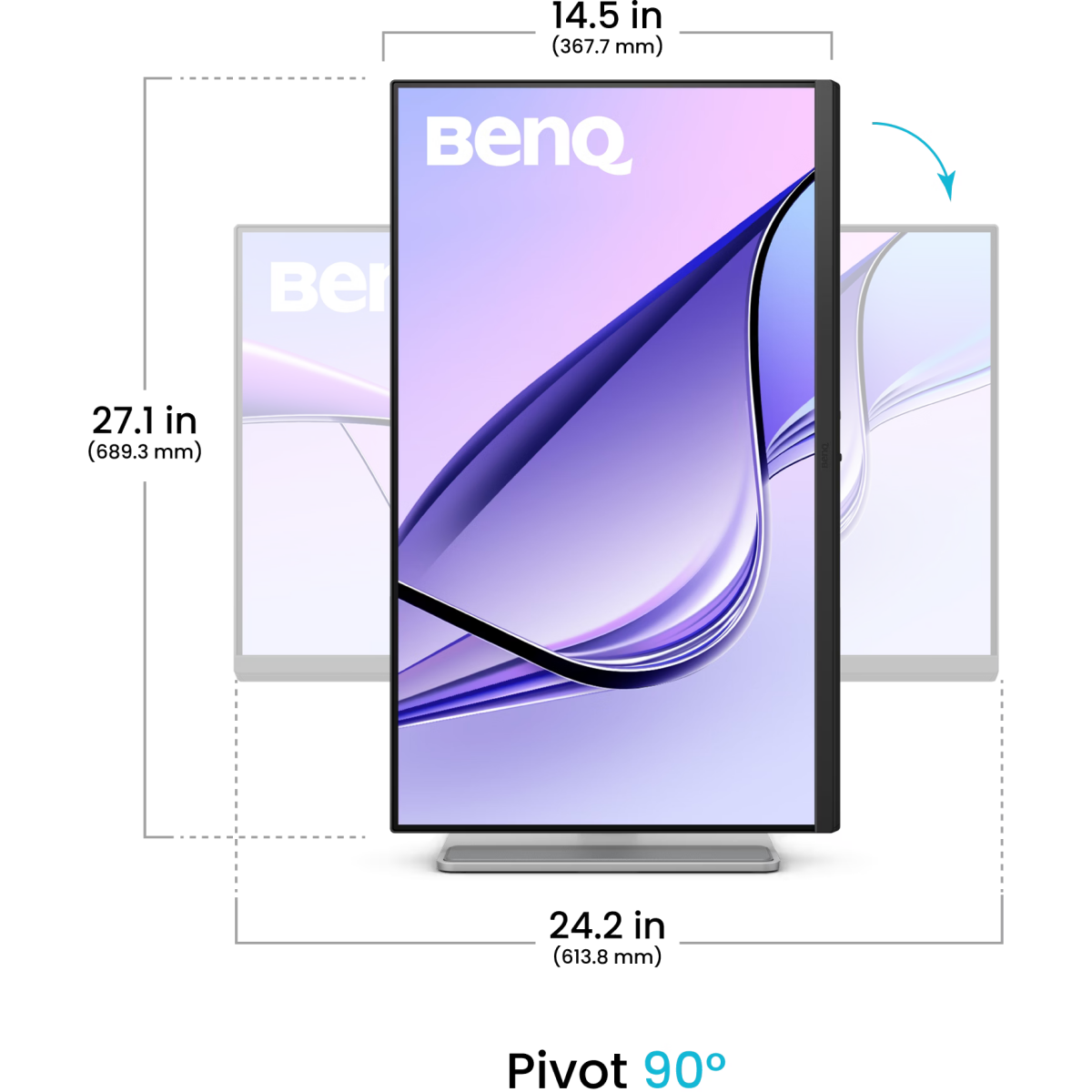 Moniteur BenQ 27" MA270U - photo 5