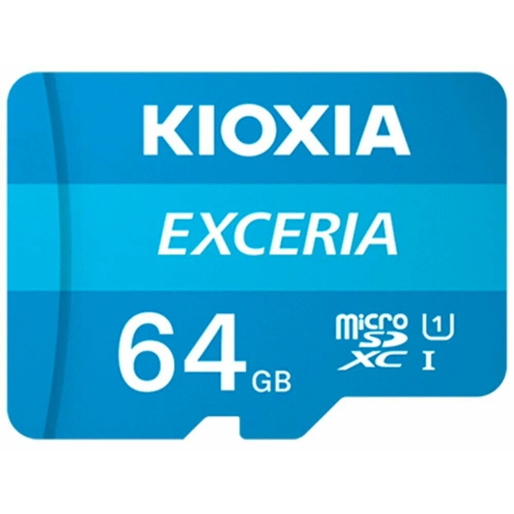 Carte mémoire 64GB MicroSD Kioxia Exceria + SD adapter (LMEX1L064GG2) - photo 2