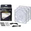 Ventilateur pour boîtier Phanteks F140SK D-RGB White (3-Pack) - PH-F140SK_DRGB_PWM_WT01_3P - photo 6