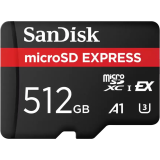 Carte mémoire 512GB MicroSD SanDisk Express (SDSQXFN-512G-GN4NN)