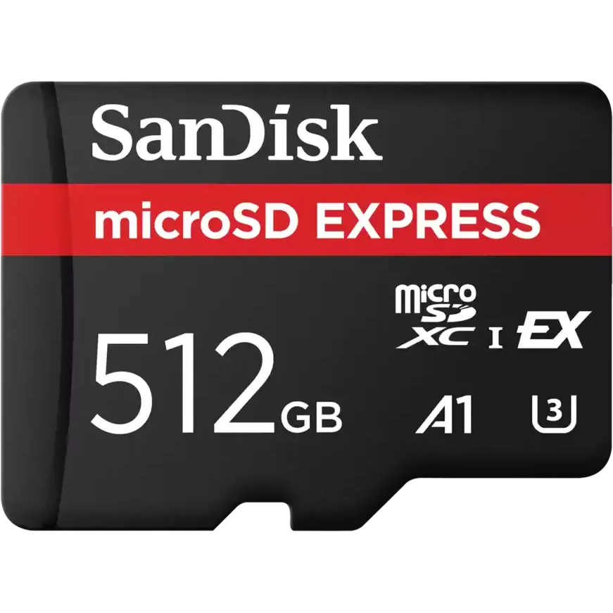 Carte mémoire 512GB MicroSD SanDisk Express (SDSQXFN-512G-GN4NN)