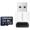 Carte mémoire 256GB MicroSD Samsung PRO Ultimate + USB adapter (MB-MY256SB)
