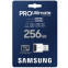 Carte mémoire 256GB MicroSD Samsung PRO Ultimate + USB adapter (MB-MY256SB) - photo 2
