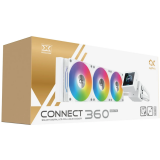 Système de refroidissement liquide Xigmatek Connect 360 White (4711409545240)