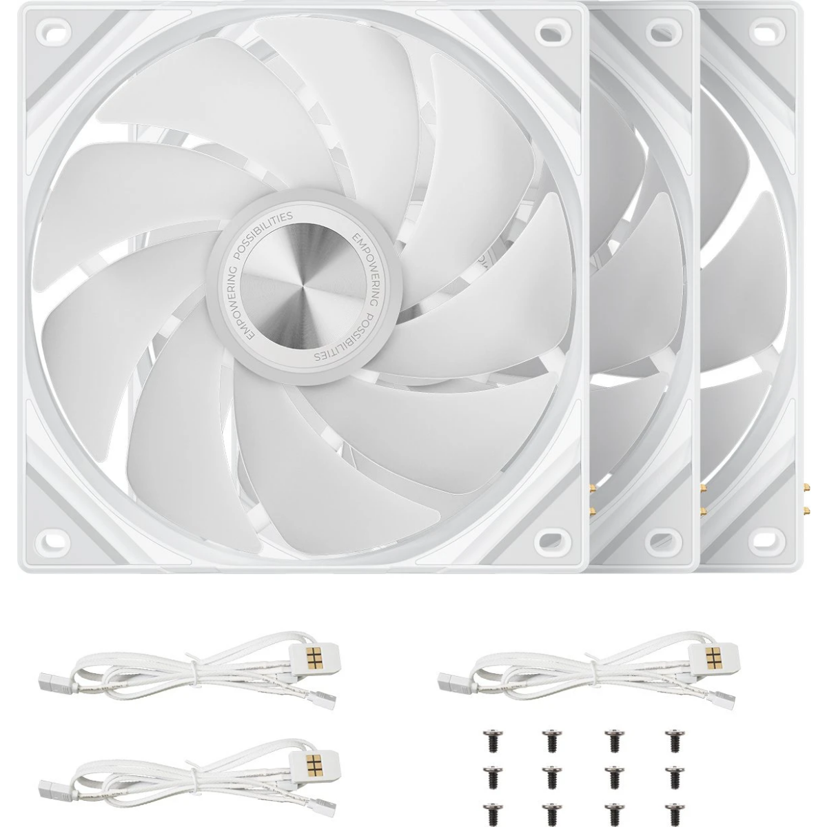 Вентилятор для корпуса TRYX Rota SL ARGB 120 White (3 pcs) - F-R120A-AM3M-G0W - photo 5