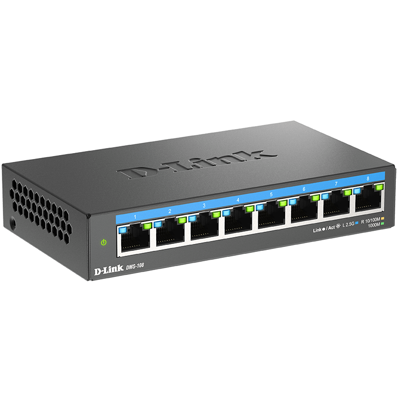 Коммутатор (свитч) D-Link DMS-108 - photo 2