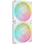 Ventilateur pour le boîtier Corsair iCUE LINK LX140 RGB White (CO-9051032-WW)