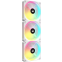Ventilateur pour boîtier Corsair iCUE LINK QX120 RGB White (CO-9051006-WW) - photo 2