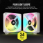 Ventilateur pour boîtier Corsair iCUE LINK QX120 RGB White (CO-9051006-WW) - photo 14