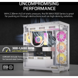 Ventilateur pour boîtier Corsair iCUE LINK RX140 MAX RGB White (CO-9051039-WW)