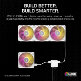 Ventilateur pour boîtier Corsair iCUE LINK RX140 MAX RGB White (CO-9051040-WW)