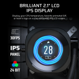 Écran Corsair NAUTILUS RS LCD Screen Module Black (CW-9061029-WW)