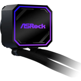 Система жидкостного охлаждения ASRock Pro 240 ARGB Black (90-APRA24-BAAGA6)