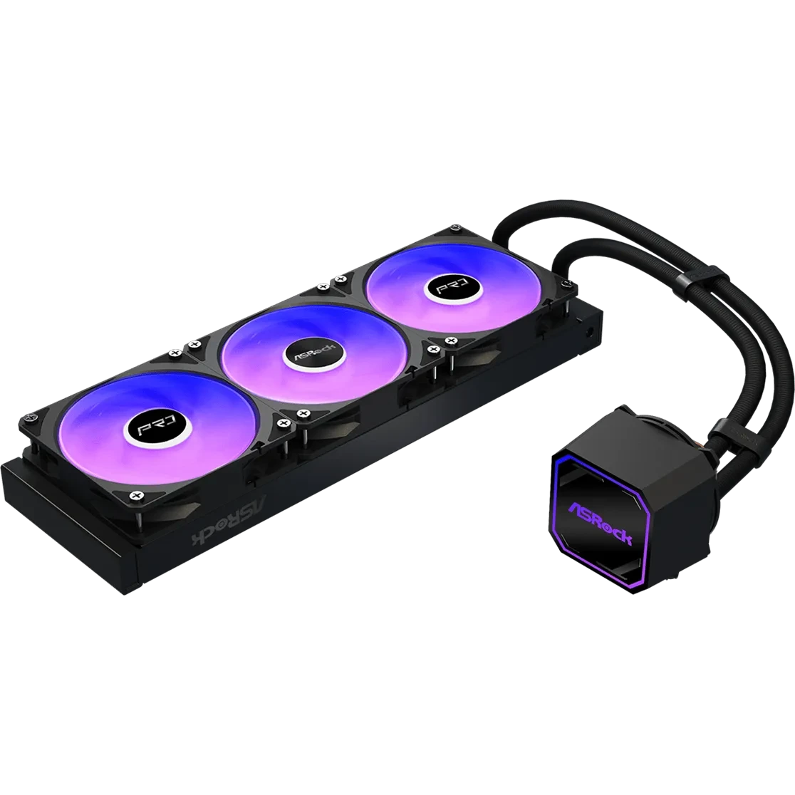 Система жидкостного охлаждения ASRock Pro 360 ARGB Black - 90-APRA36-BAAGA6 - photo 3