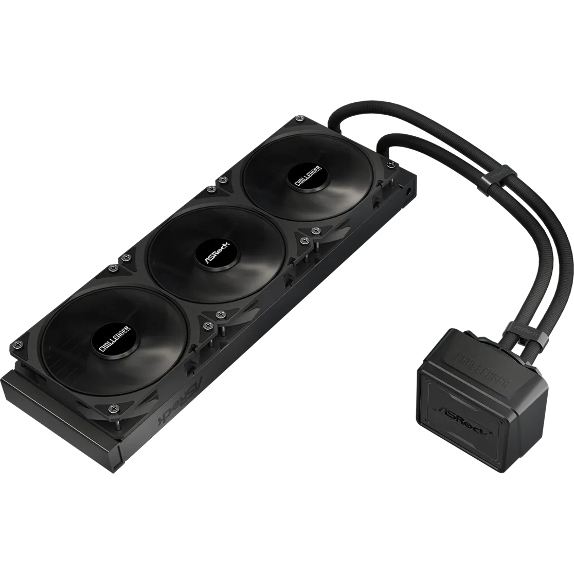 Система жидкостного охлаждения ASRock Challenger Pure 360 Black - 90-ACLA36-BDKGA6 - photo 3
