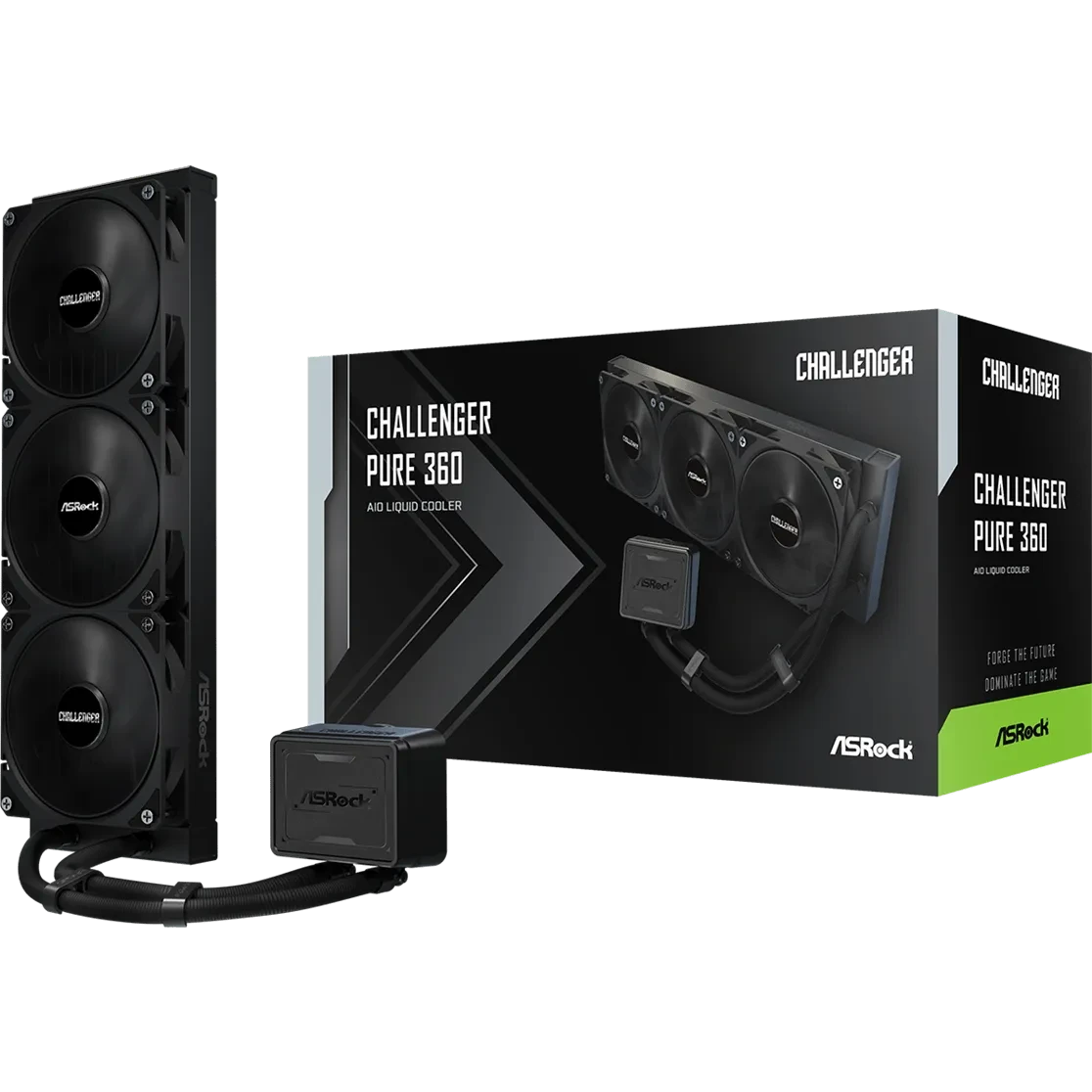 Система жидкостного охлаждения ASRock Challenger Pure 360 Black - 90-ACLA36-BDKGA6 - photo 11