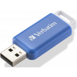 USB Flash накопитель 64GB Verbatim DataBar Blue (49455)
