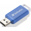 USB Flash накопитель 64GB Verbatim DataBar Blue (49455)