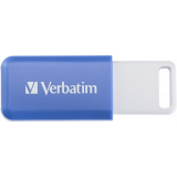 USB Flash накопитель 64GB Verbatim DataBar Blue (49455)