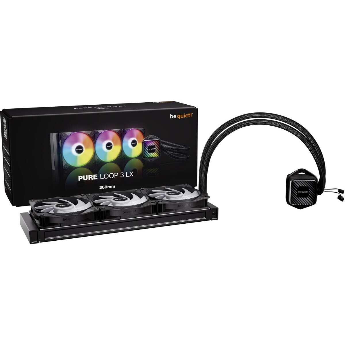 Système de refroidissement liquide Be Quiet Pure Loop 3 LX 360mm - BW031EU - photo 4