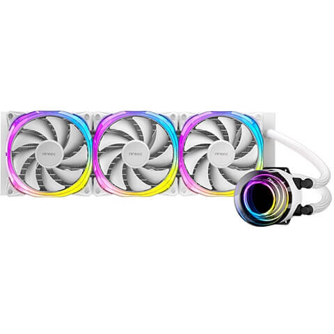 Система жидкостного охлаждения Antec Vortex 360 ARGB White - 0-761345-74049-4 - photo 2