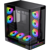 Boîtier Xigmatek Heaven Air Black (EN49590)
