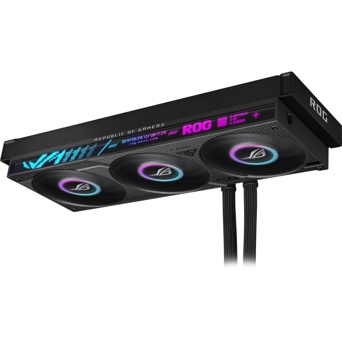 Система жидкостного охлаждения ASUS ROG STRIX SLC IV 360 ARGB LCD Black - 90RC01S1-B0EAY0 - photo 11