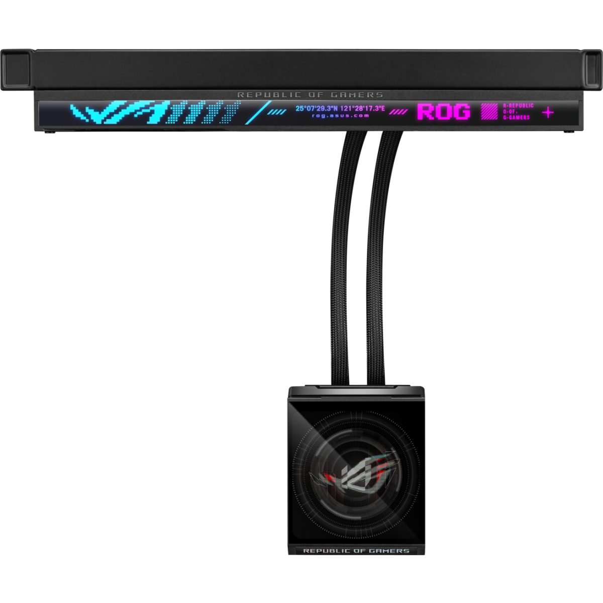 Система жидкостного охлаждения ASUS ROG STRIX SLC IV 360 ARGB LCD Black - 90RC01S1-B0EAY0 - photo 6