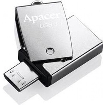 Clé USB 64GB Apacer AH750 Silver (AP64GAH750S-1)