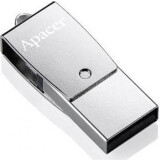 Clé USB 64GB Apacer AH750 Silver (AP64GAH750S-1)