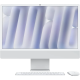 Monobloc Apple iMac 24 Silver (M4, 2024, Two ports) (MWUC3FN/A)