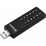 USB Flash Drive 128GB Verbatim Keypad Secure Black (49429)
