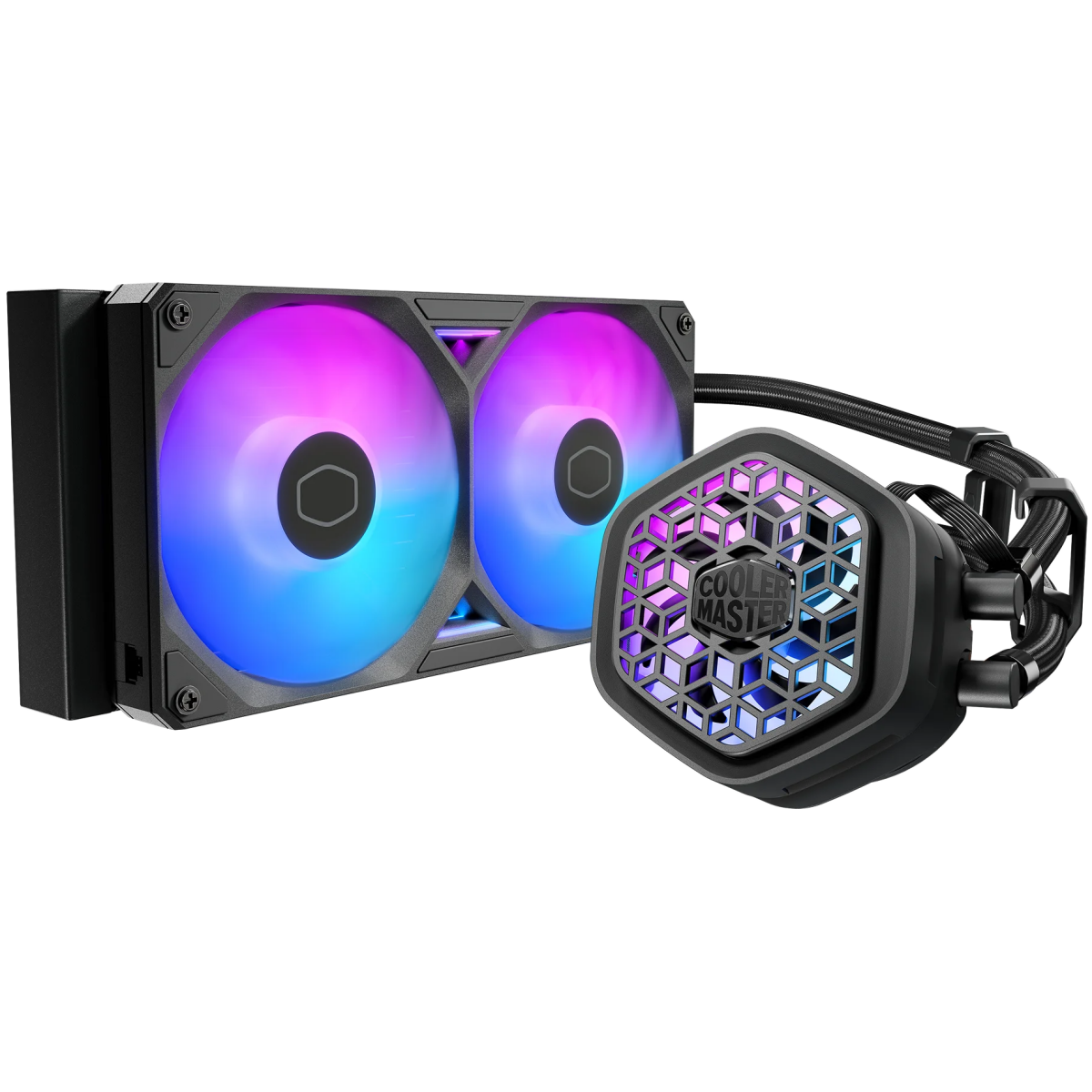 Système de refroidissement liquide Cooler Master MasterLiquid Atmos II VRM Fan 240 Black (MLX-D24M-A25SZ-V1)
