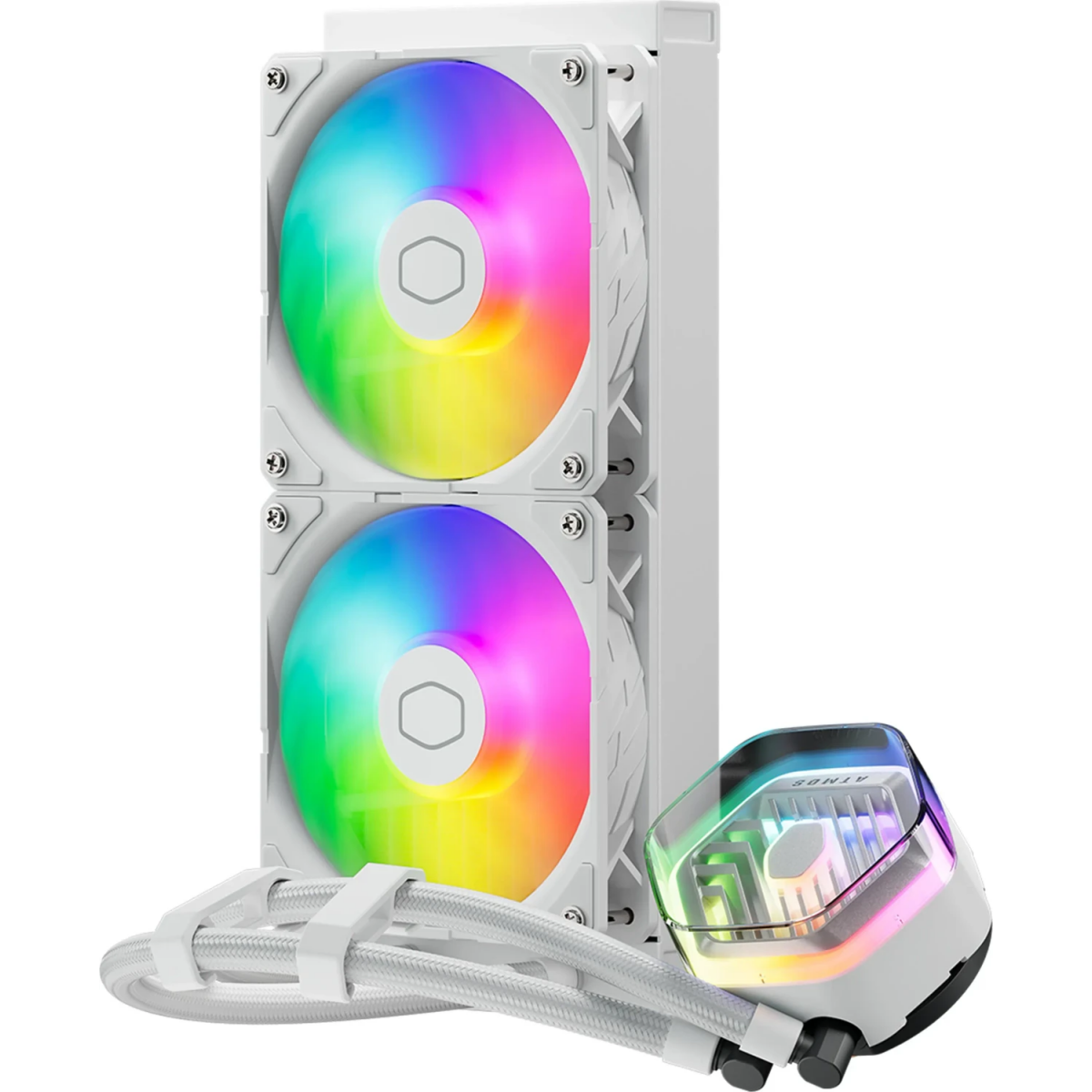 Système de refroidissement liquide Cooler Master MasterLiquid 240 ATMOS White (MLX-D24M-A25PZ-RW)
