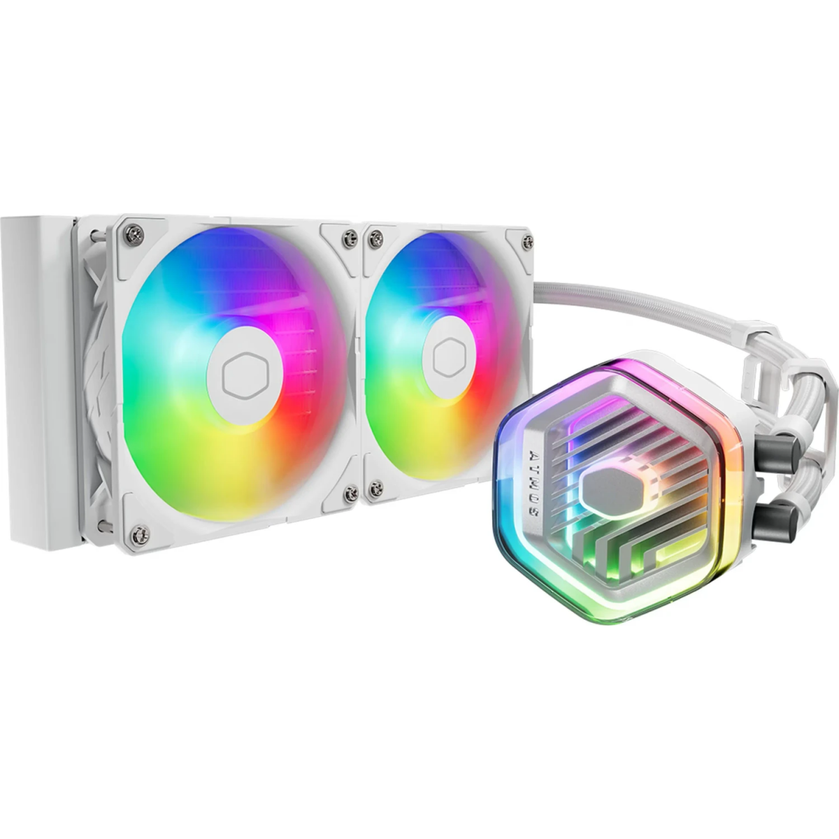 Système de refroidissement liquide Cooler Master MasterLiquid 240 ATMOS White (MLX-D24M-A25PZ-RW) - photo 2