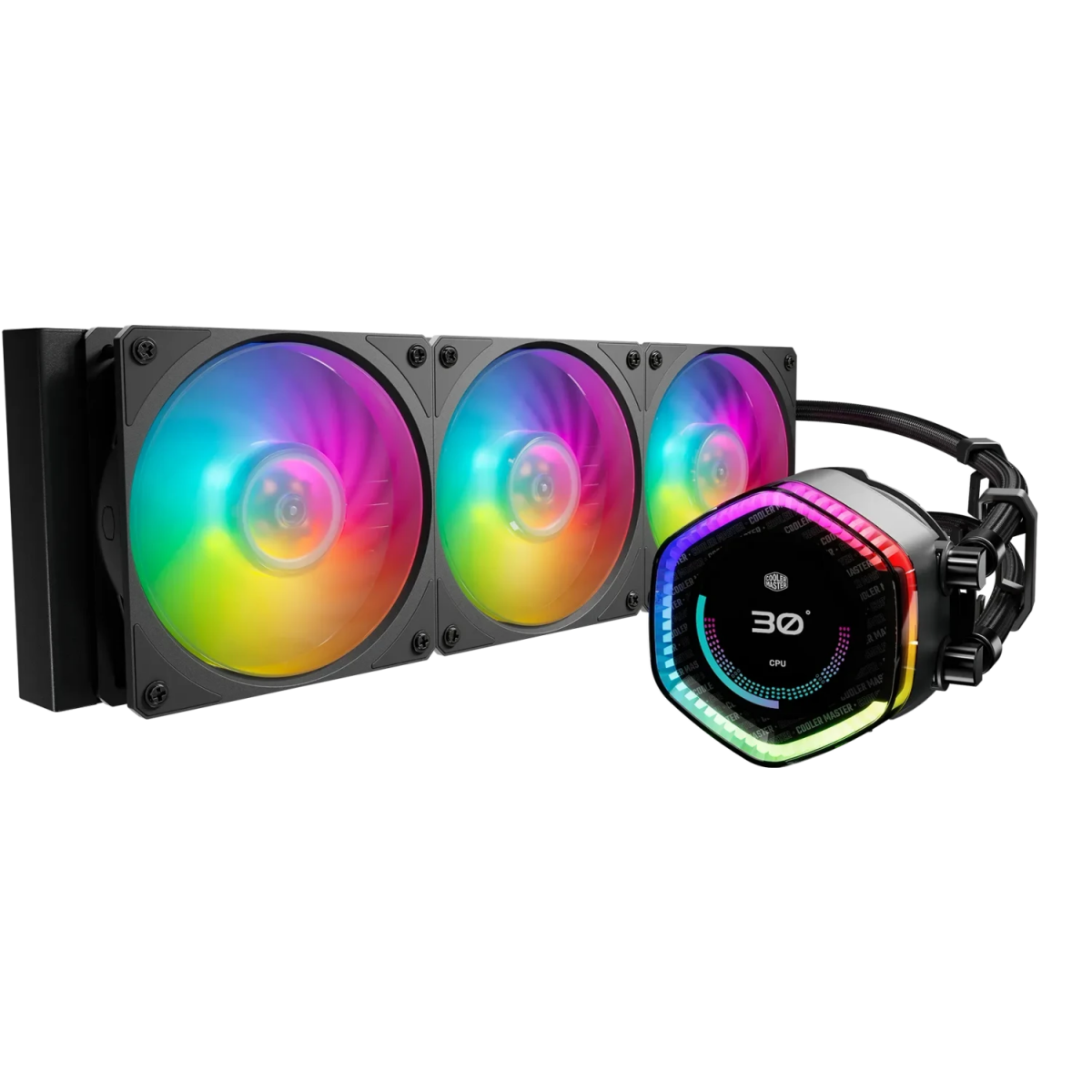 Système de refroidissement liquide Cooler Master MasterLiquid 360 ION Black (MLY-D36M-A24PZ-R1) - photo 2