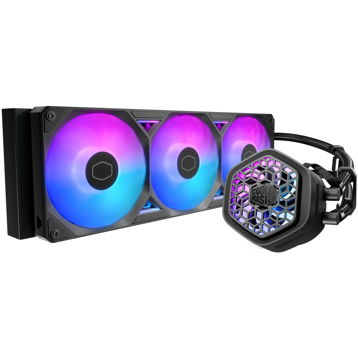 Système de refroidissement liquide Cooler Master MasterLiquid Atmos II VRM Fan 360 Black (MLX-D36M-A25SZ-V1)