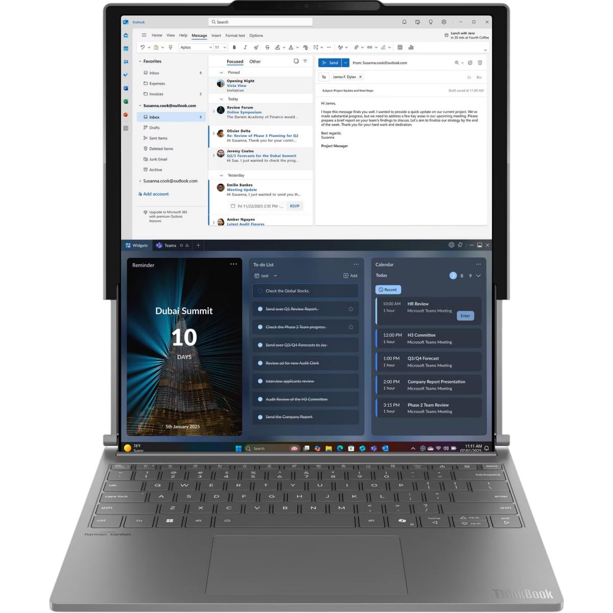 ordinateur portable Lenovo ThinkBook Plus G6 Rollable (21TR0000FR) - photo 3