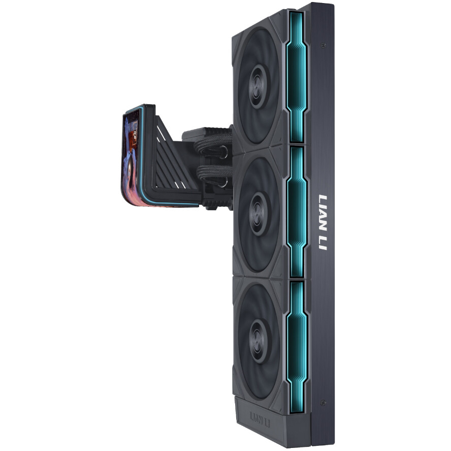 Système de refroidissement liquide Lian Li HydroShift II OLED Curved 360TL Black - G89.GHS2OLDC36TB.00 - photo 3