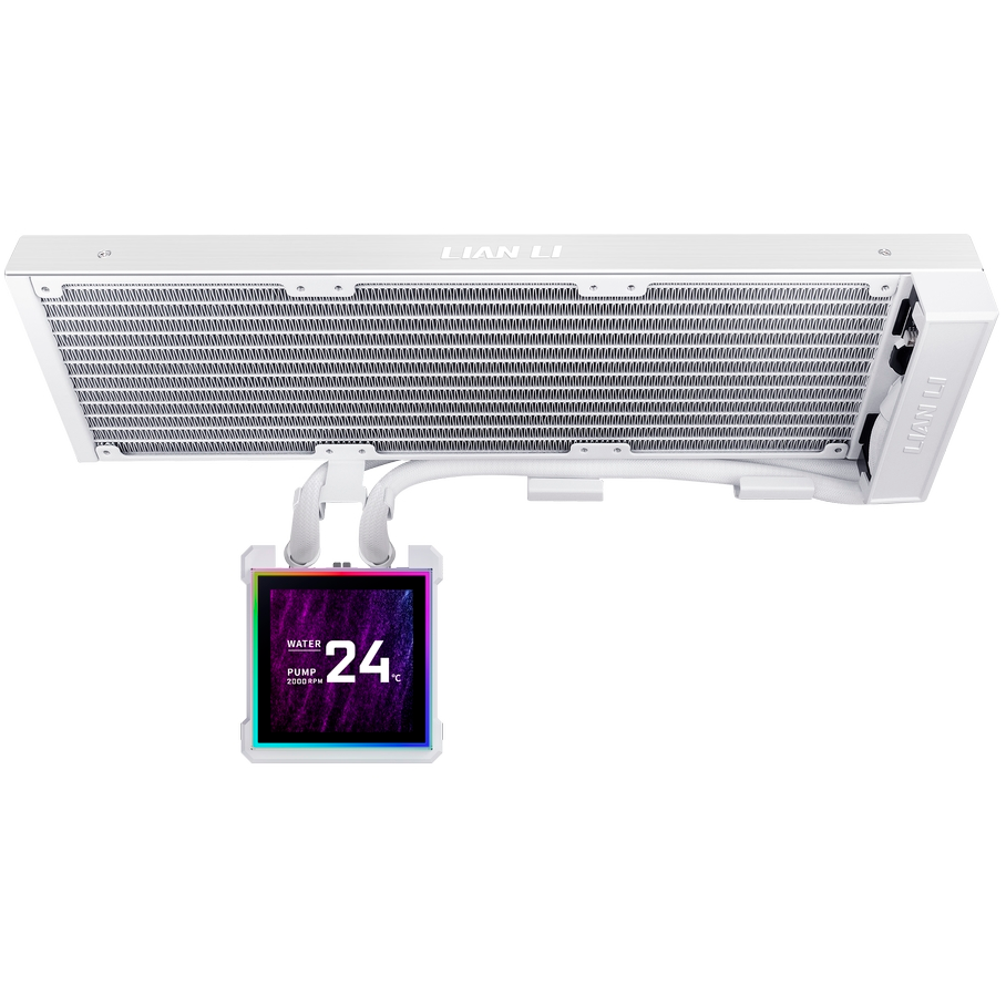 Système de refroidissement liquide Lian Li HydroShift II LCD-S 360N White - G89.GHS2LCDS36NW.00 - photo 4